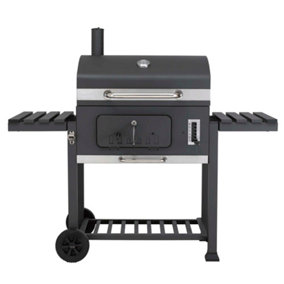 Tepro 1165S XXL Charcoal BBQ Grill - Includes two side tables