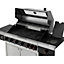 Tepro 3316UK Black Keansburg 6 Special Edition Gas BBQ with Infrared Side and Back Burners