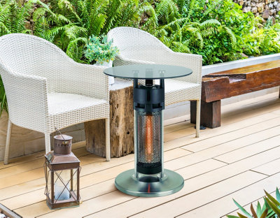 Tepro Monterey - 1.2Kw Table Bar Heater for The Patio - Steel/Plastic ...