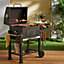 Tepro Trolley Toronto Click Charcoal BBQ - Anthracite, Stainless Steel