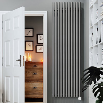 Terma Electric Radiator ROLO-ROOM E (W-Fi) 2000h x 590w(mm) 1.5 Kw Salt ...
