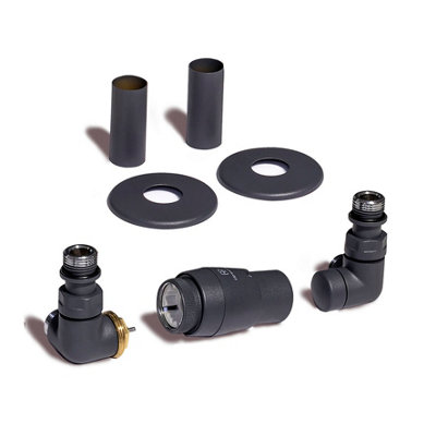 Terma Radiator Valves VISION, 3-Axis (Corner) TRVs Set, LEFT Sided ...