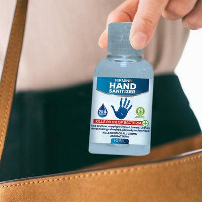 Termin8 Anti-Bacterial Hand Sanitiser Gel, Kills 99.9% Bacteria, Bulk ...