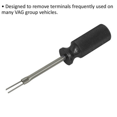 Terminal Removal Tool - Knurled Handle - Suitable for Group Vehicles