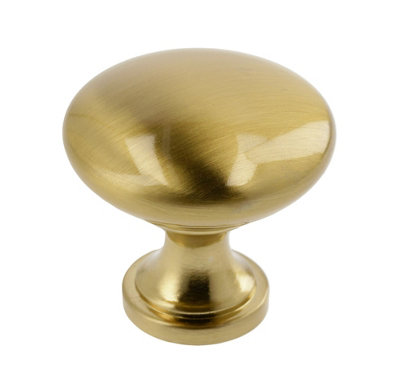 TERNI - cabinet door knob - brass