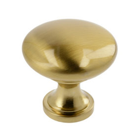 TERNI - cabinet door knob - brass