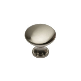 TERNI - cabinet door knob - inox (brushed steel)