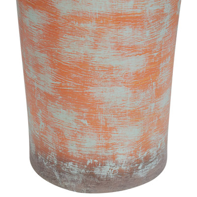 Terracotta Decorative Vase 55 cm Green GONNOS - 6