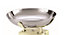 Terraillon Mechanical Kitchen Scales Vintage Retro Food Scales with Large Metal Bowl & Dial up-to 5 KG - Cream