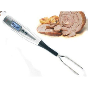 Terraillon Thermo Chef Digital Meat Thermometer & Fork Probes, Instant Read Food Thermometer Precision Tool