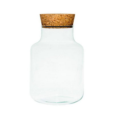 Terrarium Slim Cork Jar H20 x D14.5cm