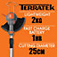 Terratek 20V Electric Cordless Grass Strimmer Garden Trimmer 2 Batteries & 30 Blades Included