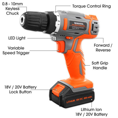 Terratek deals cordless screwdriver