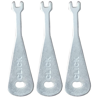 Test Fish Key for Secret Emergency Light Grid Switches Replacement Key (Pack of 3)