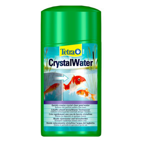 Tetra CrystalWater Pond Water Treatment Clear Cloudy Brown Dirty Koi Pond 1000ml