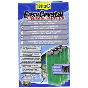 Tetra EasyCrystal Filter Pack C250/300 filter material with activated carbon