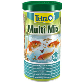 Tetra Multi Mix Pond 1 Litre Tub - Fish Food