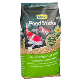 Tetra Pond Sticks 50 Litre Staple Food in Floating Stick Form for all Pond Fish