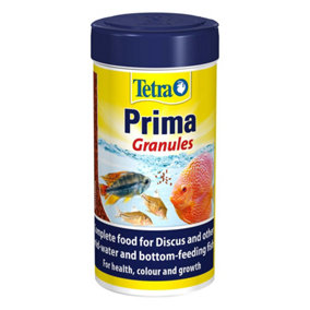 Tetra Prima Complete Fish Food, Complete Food for Discus and Other Bottom-Feeding Fish, 250 ml