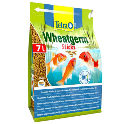 Tetra Wheatgerm Pond Sticks 7 Litre Bag - Fish Food