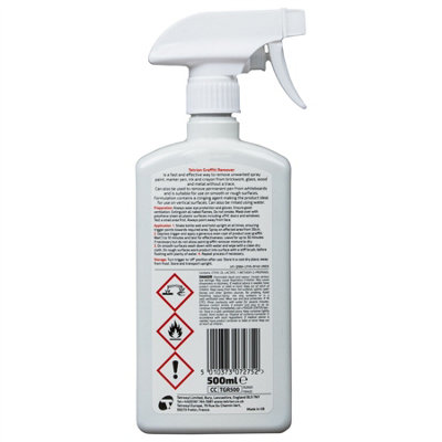 Tetrion 0.5L Multi Surface Graffiti Remover 500ml Trigger Paint Cleaner x 3 - 3
