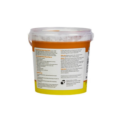 Tetrion All Purpose Filler 2kg Fast Drying Perfect Finish Excellent Coverage x3 - 6