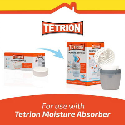 Tetrion Dehumidifier Car Home Moisture Absorber Trap Damp Refil x4 - 9