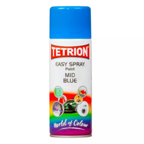 Tetrion Easy Spray Can Mid Blue 400ml