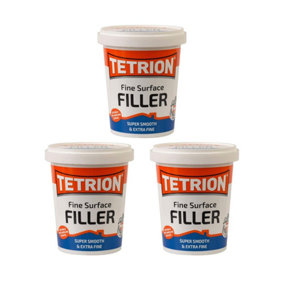 Tetrion Fine Surface Filler - Ready Mixed (Pack of 3)
