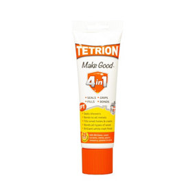Tetrion Make Good Adhesive Sealant 4 in 4 Fast Drying Excellent Coverage 330g x3