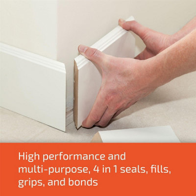 Tetrion Make Good Adhesive Sealant 4 in 4 Fast Drying Excellent Coverage 330g x3 - 5