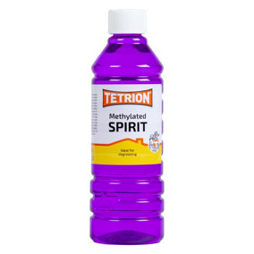 Tetrion Methylated Spirit Fuel Burners Camping Stoves Stain Cleaning 500ml x3