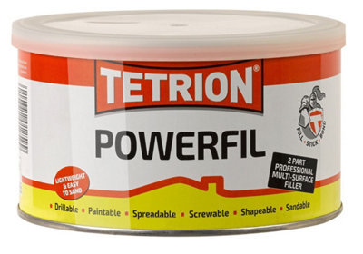 Tetrion Powerfil 2K Filler 1 Litre x6 Fast Drying Excellent Coverage & Finish