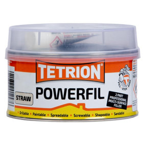 Tetrion Powerfil 2K Filler Fast Drying Perfect Finish Excellent Coverage 250g x3