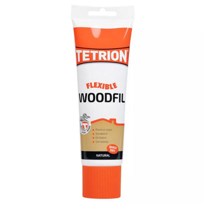 Tetrion Professional Wood Filler Natural Pine Fast Drying Drillable 330g x12