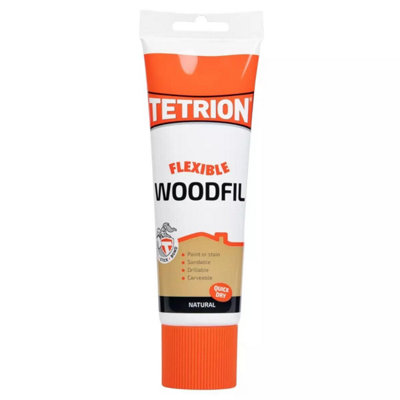 Tetrion Professional Wood Filler Natural Pine Fast Drying Drillable 330g x2