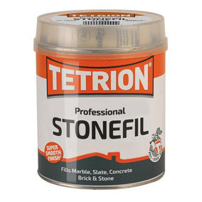 Tetrion Stonefil Marble Slate Concrete Brick Stone Filler Fast Dry 900ml x6