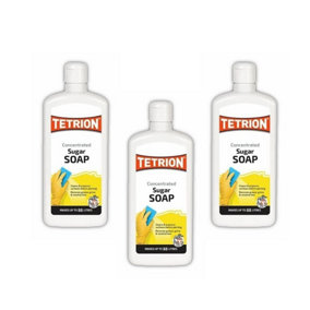 Tetrion Sugar Soap - Concentrate 1L (Pack of 3)