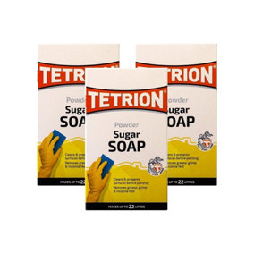 Tetrion Sugar Soap - Powder 500G (Pack of 3)