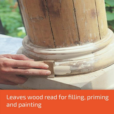 Tetrion Wood Hardener Prevent and Cure Wet Rot Internal External Use 500ml X 4 - 7