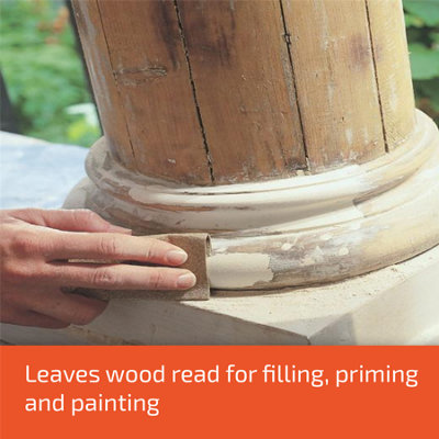 Tetrion Wood Hardener Prevent & Cure Wet Rot Internal & External Use - 500ml - 6