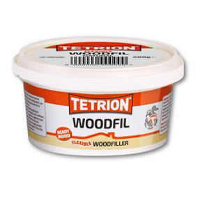 Tetrion Woodfil Ready Mixed Flexible Woodfiller 400g x6 Excellent Coverage