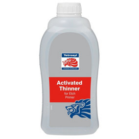 Tetrosyl Activated Thinner For Etch Primer 1L Excellent Coverage Perfect Finish