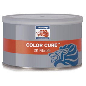 Tetrosyl Color Cure 2K Fibrofil Paintwork Glass Fibre Car Body Dent Filler 2L
