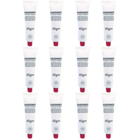 Tetrosyl EXH001 Red Hardener for Resin Body Fillers 40gm x12 Excellent Coverage