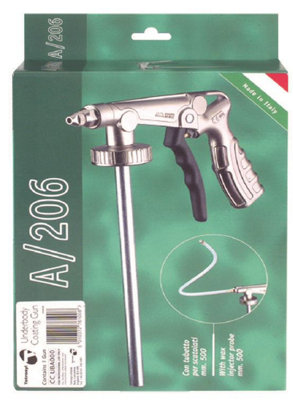 Tetrosyl Underbody Coating Spray Gun Metal For Stonechip & Tetraschutz x 4