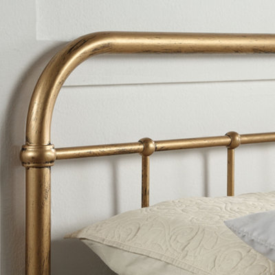 Brass headboard 2025 king