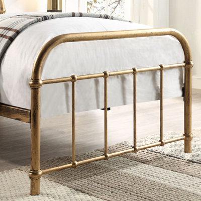 Antique metal trundle sale bed