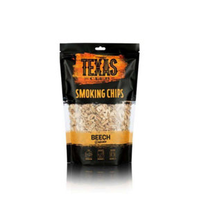 Texas Club Beech Smoking Chips, 1ltr - Elevate Your Culinary Creations with Delicate Beechwood Smoke Flavor