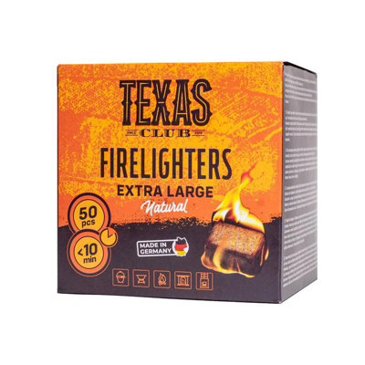 Texas Club Ecological Fire Starters XXL
